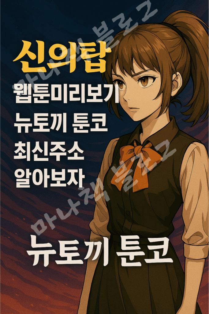 신의탑 웹툰미리보기 뉴토끼 툰코 최신주소 바로가기